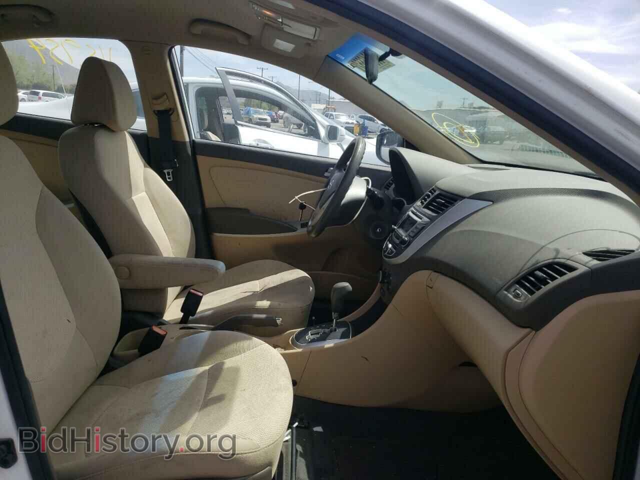 2014 HYUNDAI ACCENT - VIN: KMHCT4AE4EU767609 - Фото 5