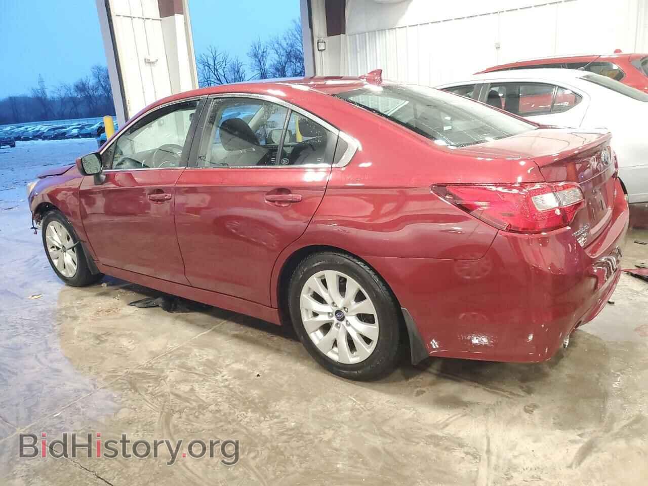 2016 SUBARU LEGACY - VIN: 4S3BNBC68G3028983 - Фото 2