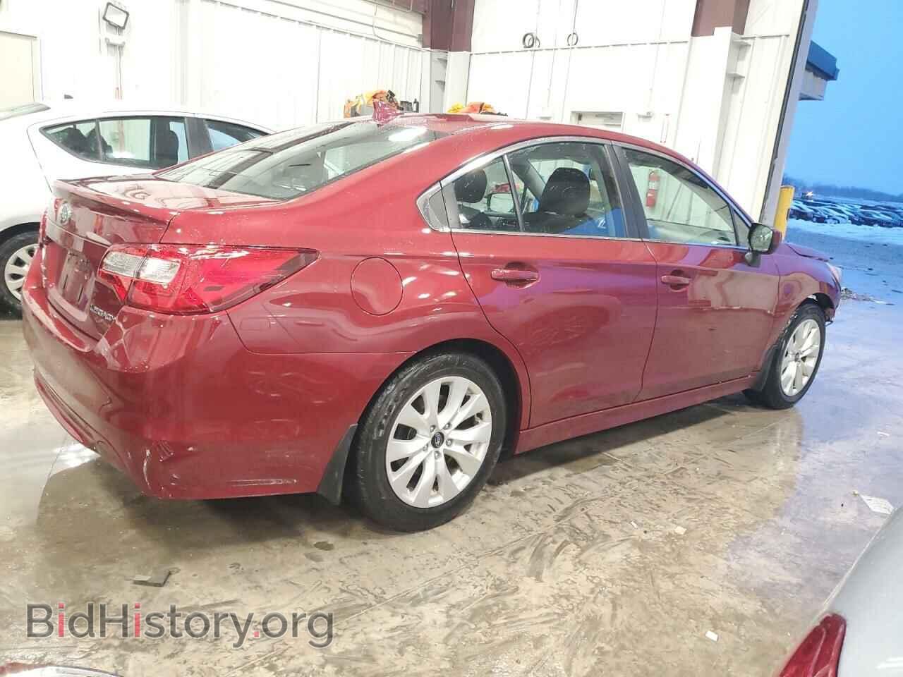 2016 SUBARU LEGACY - VIN: 4S3BNBC68G3028983 - Фото 3