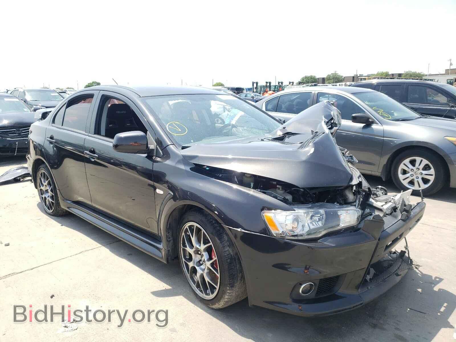 Photo JA32W5FV3DU005049 - MITSUBISHI EVO 2013