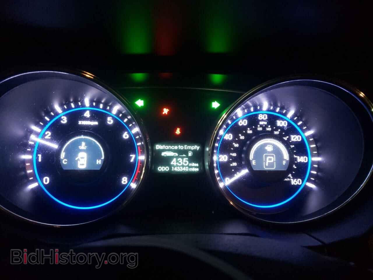 2012 HYUNDAI SONATA - VIN: 5NPEC4AC2CH415597 - Фото 9