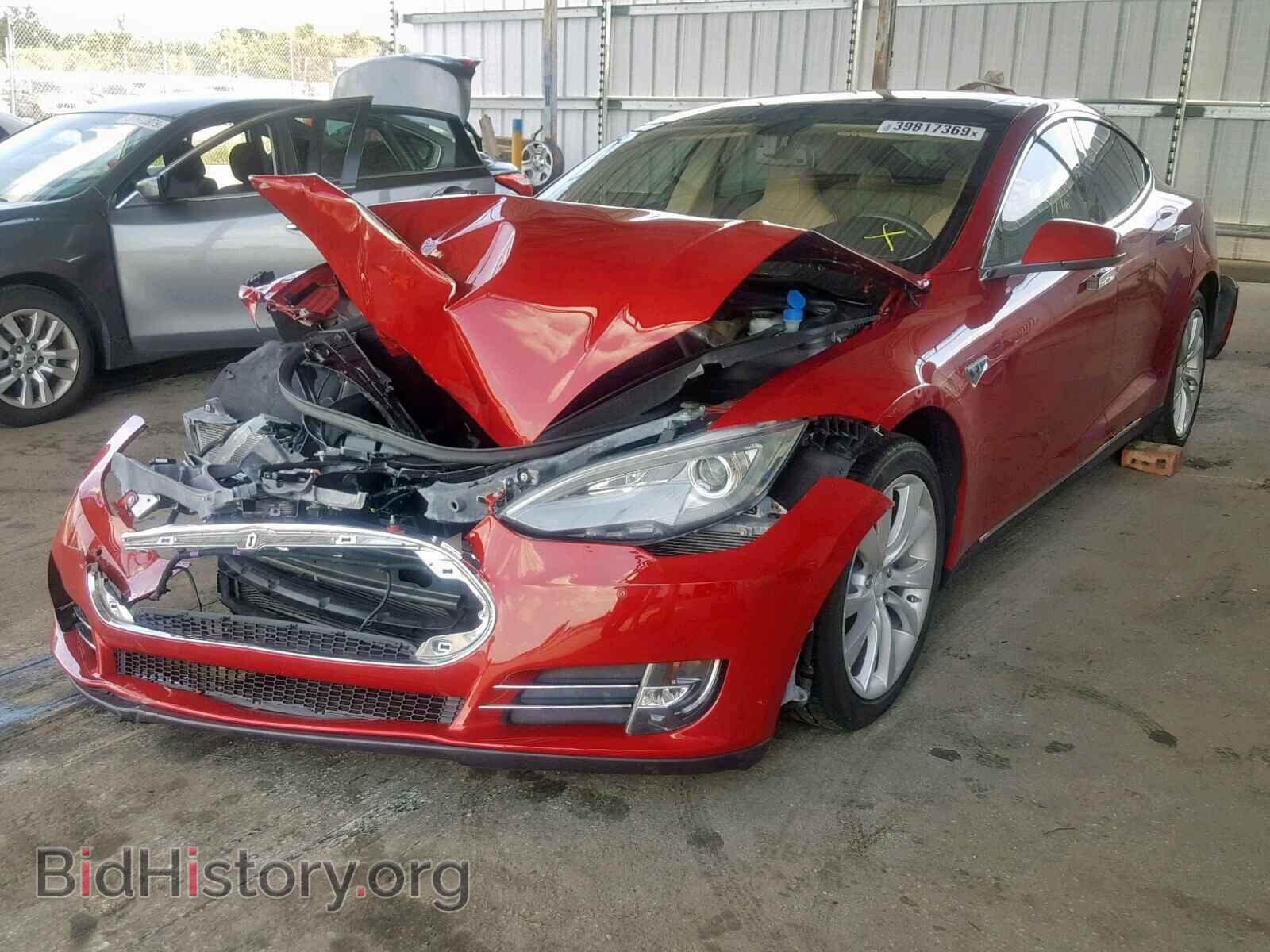 2013 TESLA MODEL S - VIN: 5YJSA1DN5DFP21651 - Photo 2