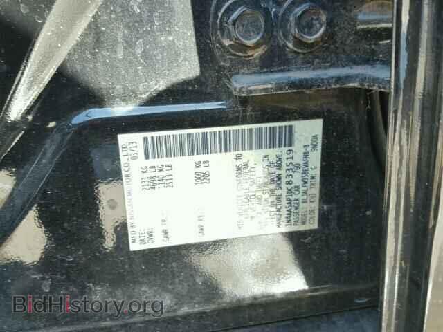 2013 NISSAN MAXIMA - VIN: 1N4AA5AP1DC833519 - Photo 10