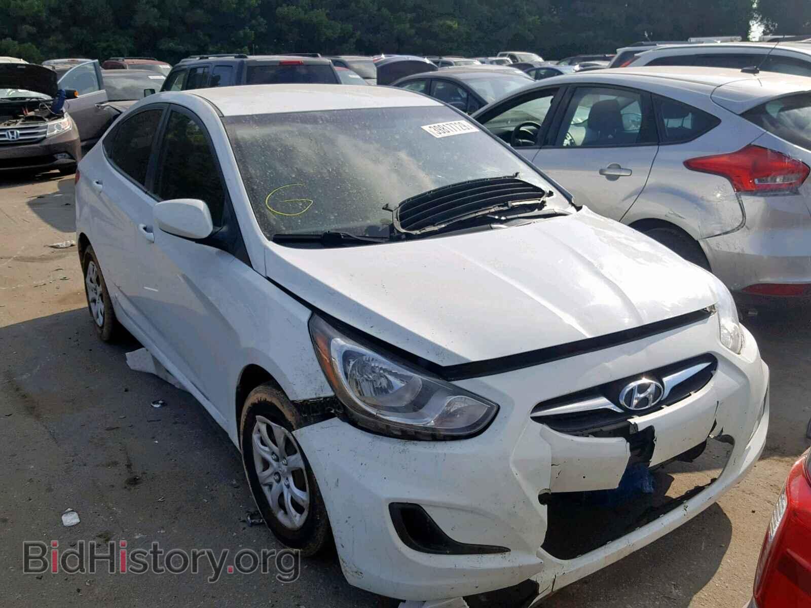 Photo KMHCT4AE9CU189181 - HYUNDAI ACCENT 2012