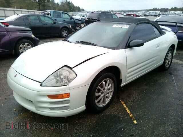 2001 MITSUBISHI ECLIPSE - VIN: 4A3AE35GX1E007021 - Фото 2