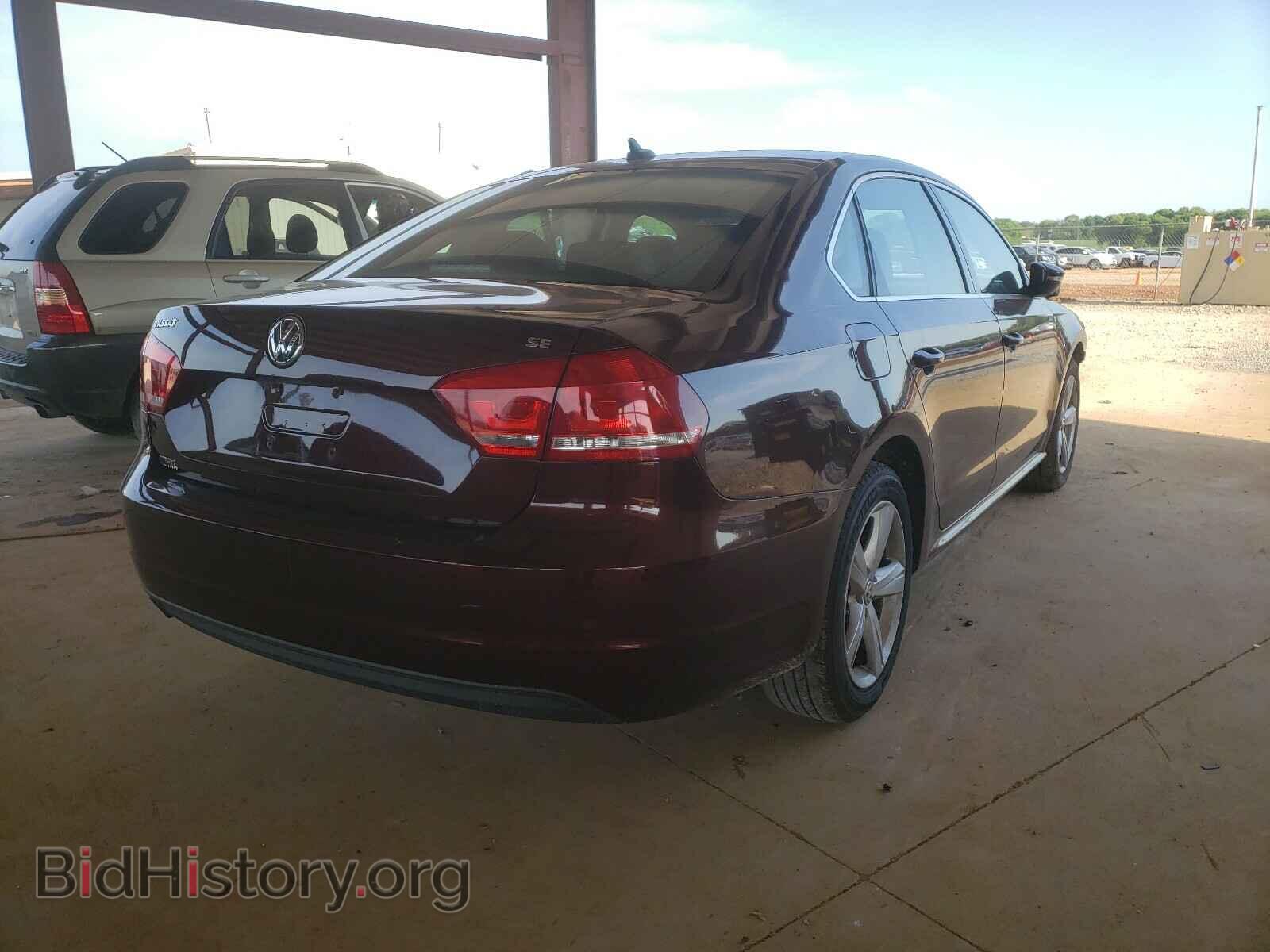 2012 VOLKSWAGEN PASSAT - VIN: 1VWBP7A3XCC088514 - Фото 4