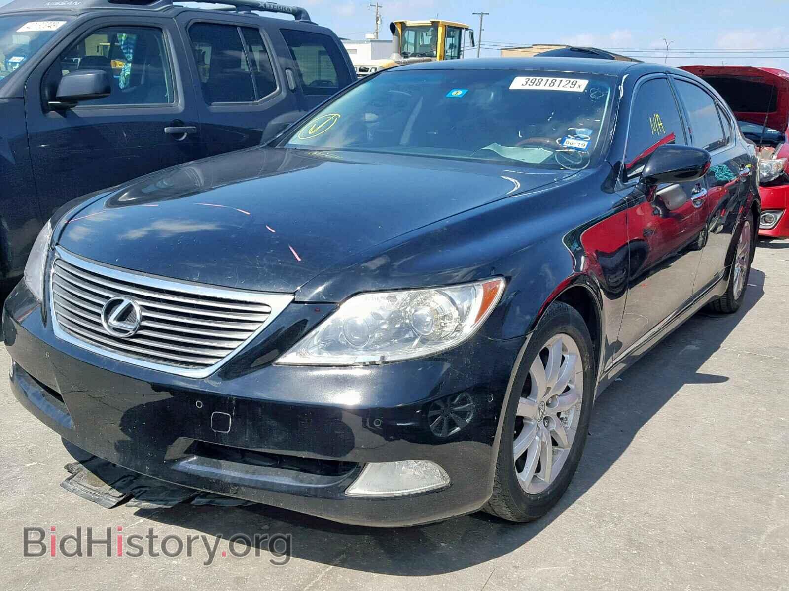2007 LEXUS LS460 - VIN: JTHGL46F375011191 - Фото 2