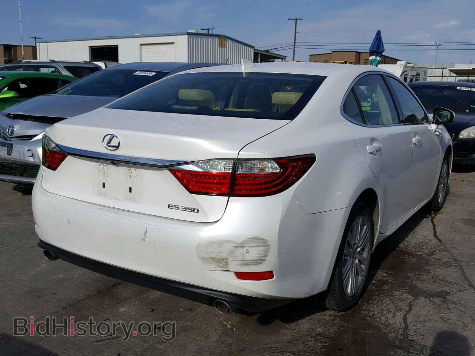 2015 LEXUS ES350 - VIN: JTHBK1GG0F2183407 - Фото 4