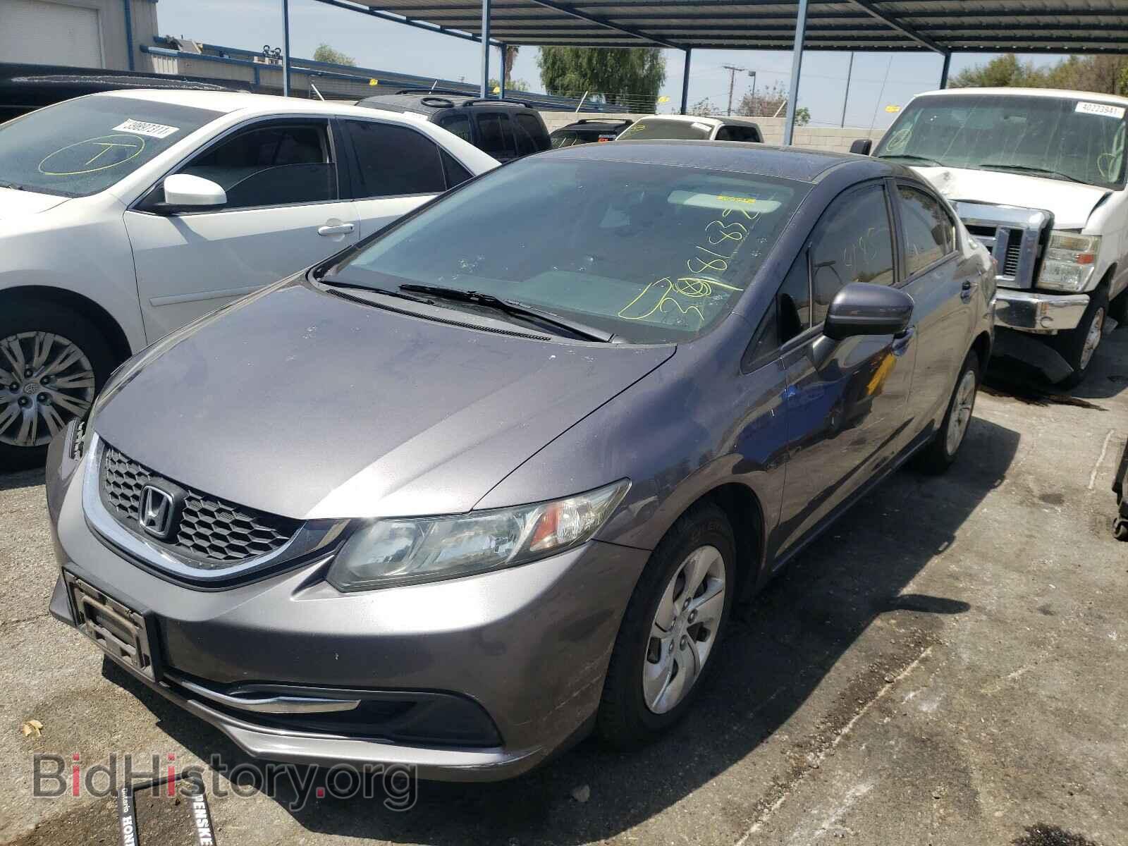 2014 HONDA CIVIC - VIN: 19XFB2F53EE248471 - Фото 2
