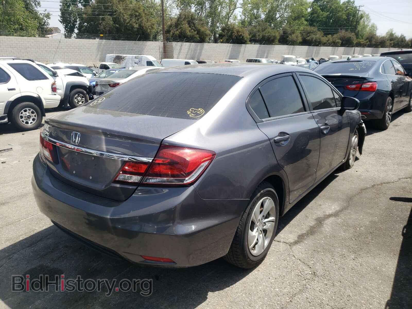 2014 HONDA CIVIC - VIN: 19XFB2F53EE248471 - Фото 4