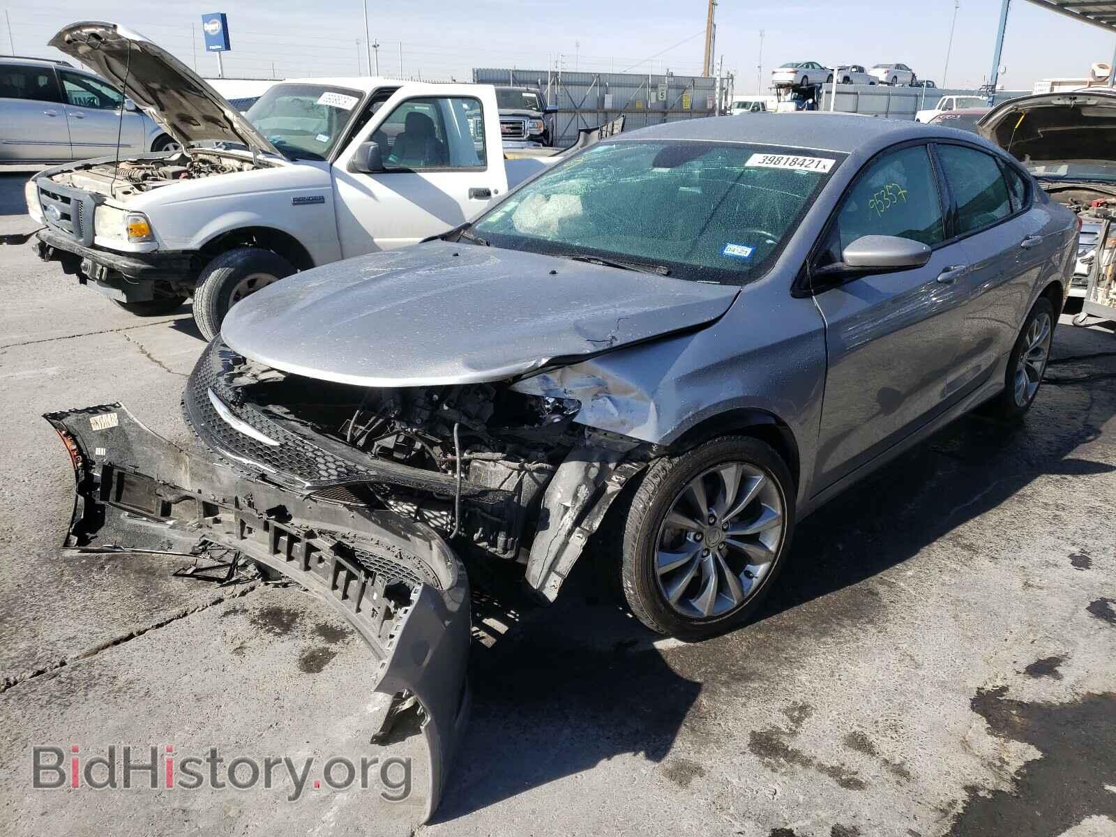 2015 CHRYSLER 200 - VIN: 1C3CCCBB7FN528199 - Фото 2