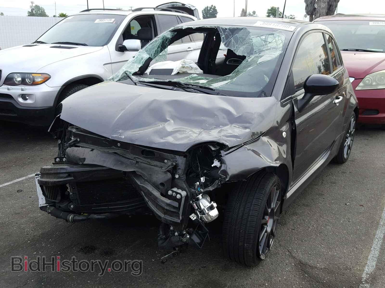 2015 FIAT 500 - VIN: 3C3CFFFH7FT579807 - Фото 2