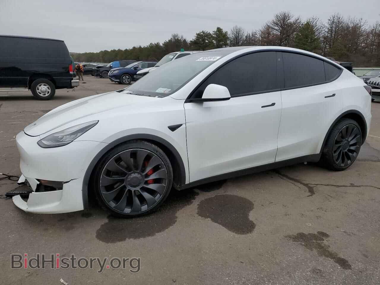 Photo 5YJYGDEF3LF018629 - TESLA MODEL Y 2020