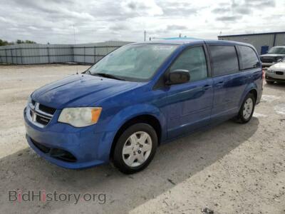 2011 Dodge CARAVAN Express, синий — VIN 2D4RN4DG5BR719540, Copart