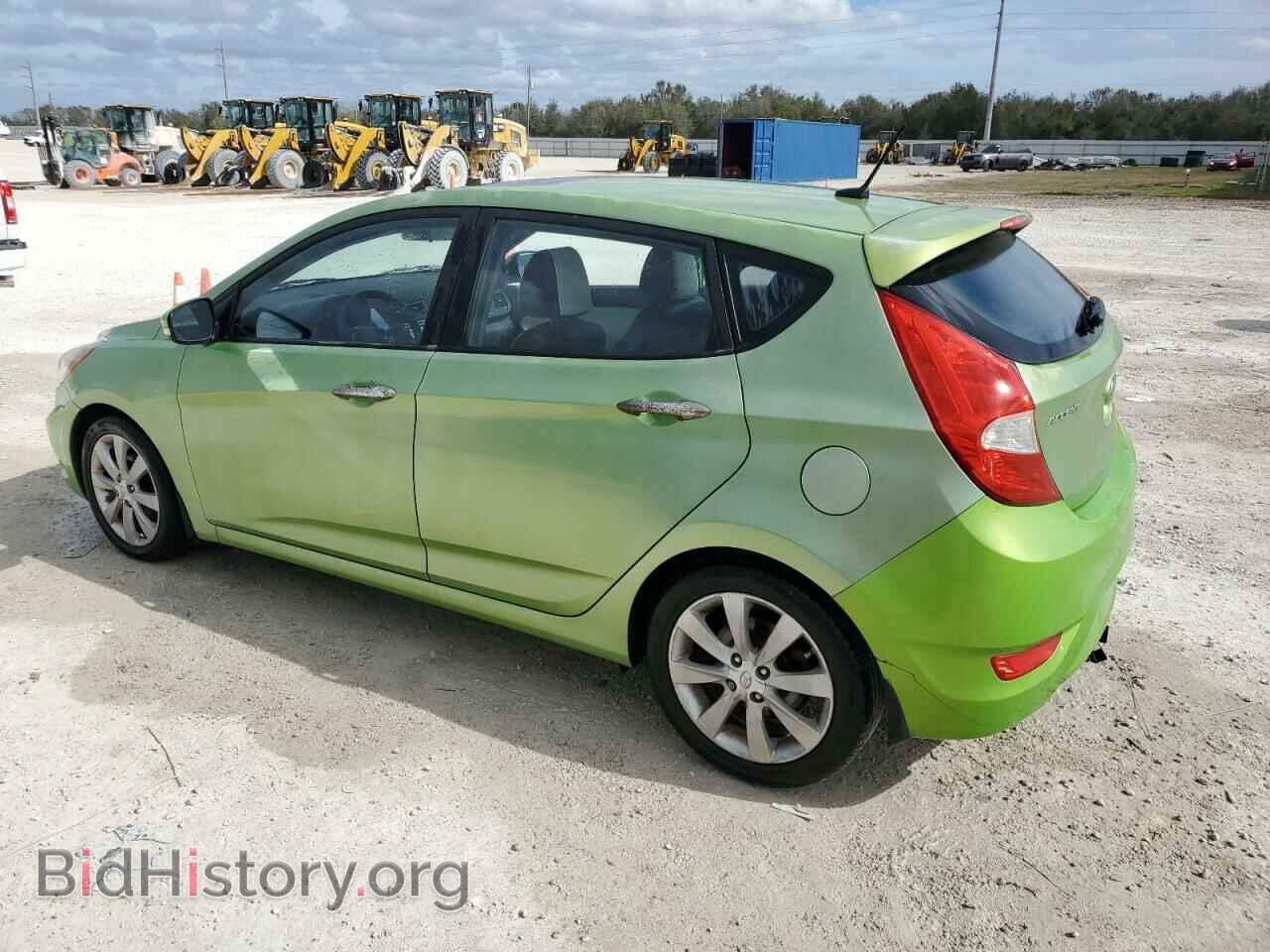 2013 HYUNDAI ACCENT - VIN: KMHCU5AEXDU078255 - Фото 2