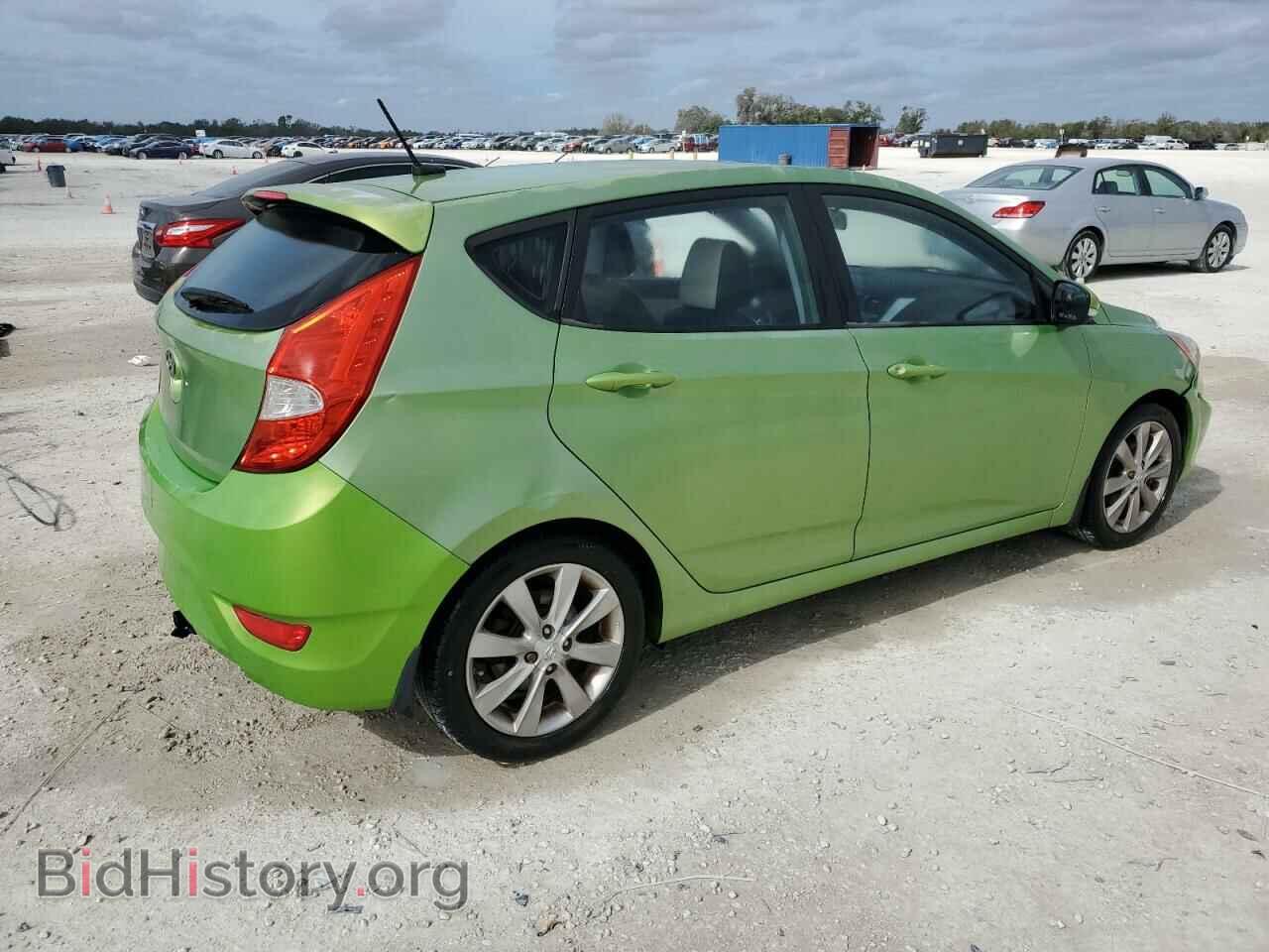 2013 HYUNDAI ACCENT - VIN: KMHCU5AEXDU078255 - Фото 3
