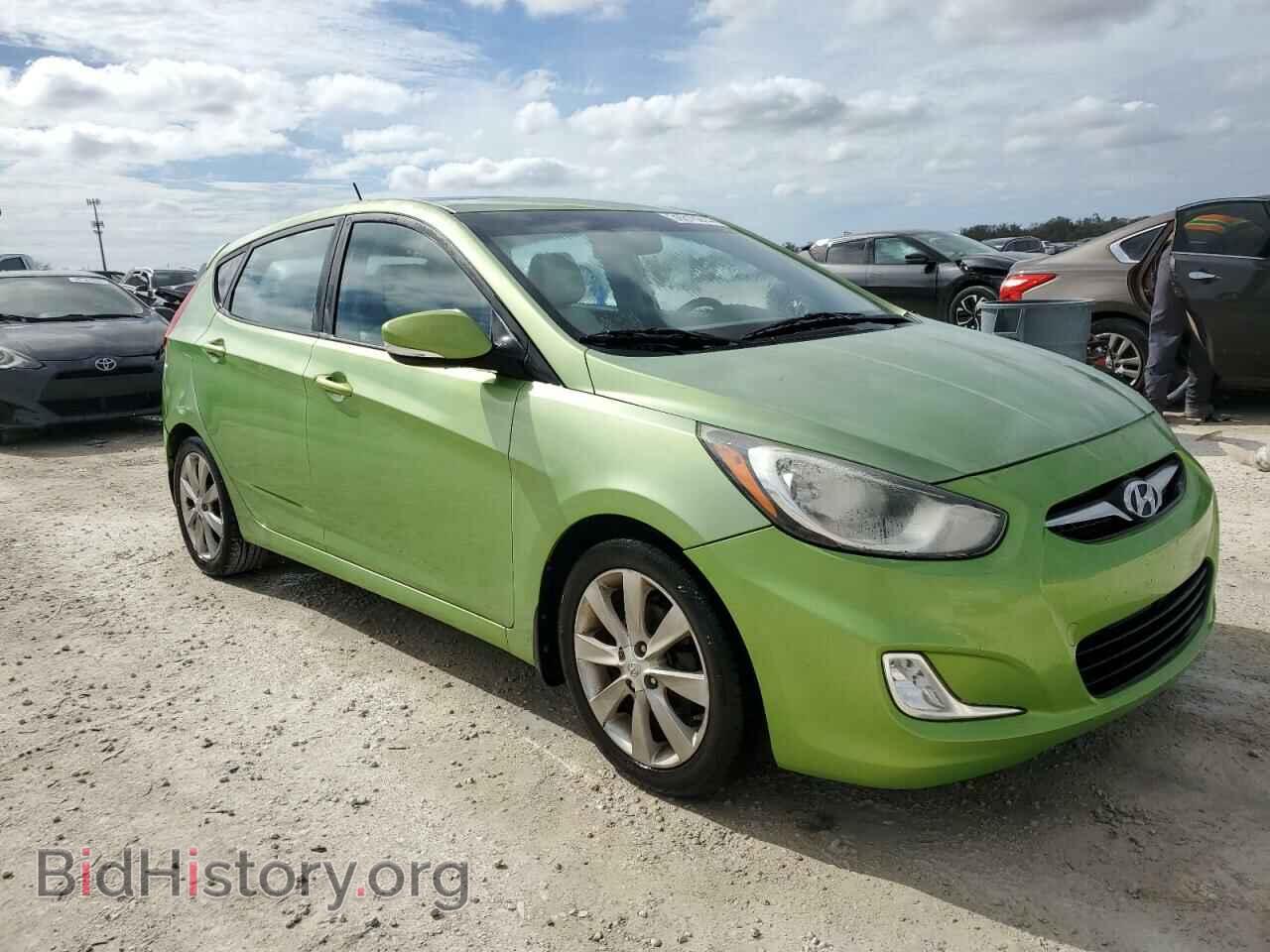 2013 HYUNDAI ACCENT - VIN: KMHCU5AEXDU078255 - Фото 4