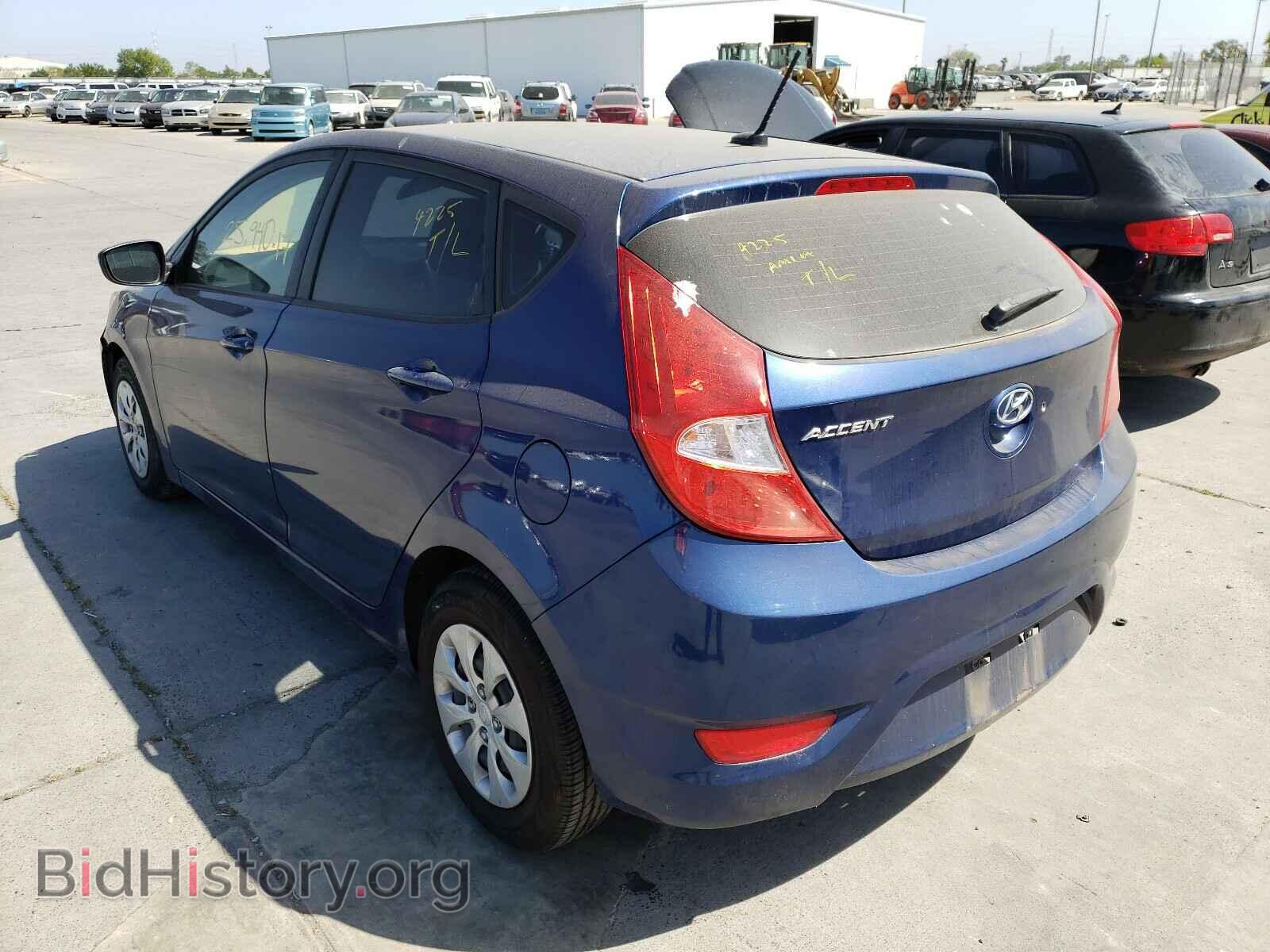 2017 HYUNDAI ACCENT - VIN: KMHCT5AE3HU344532 - Фото 3