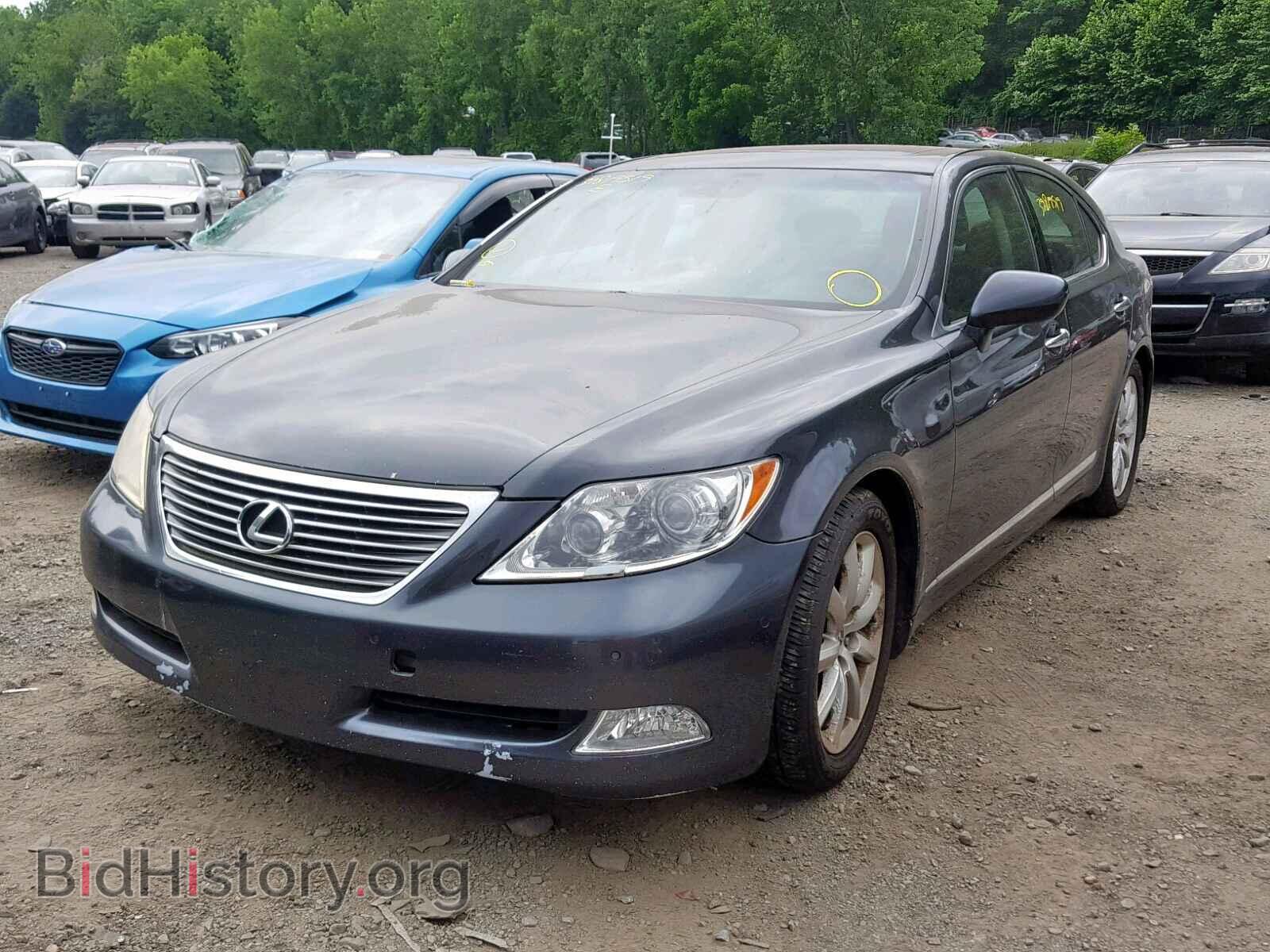2007 LEXUS LS460 - VIN: JTHBL46F975041368 - Фото 2