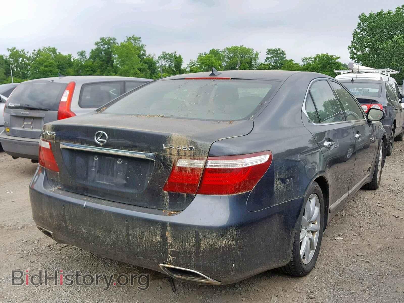 2007 LEXUS LS460 - VIN: JTHBL46F975041368 - Фото 4