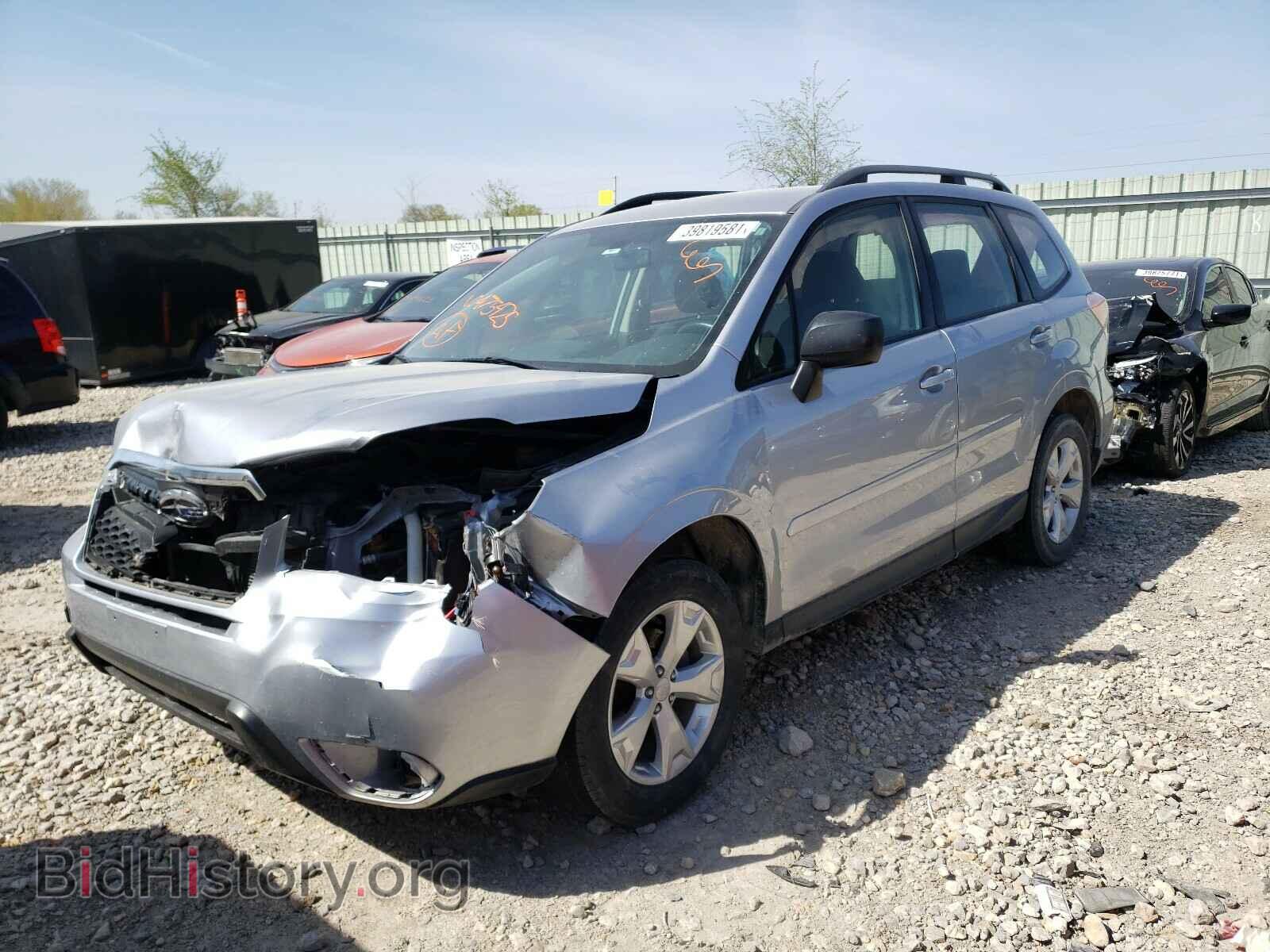 2016 SUBARU FORESTER - VIN: JF2SJABC4GH475425 - Фото 2