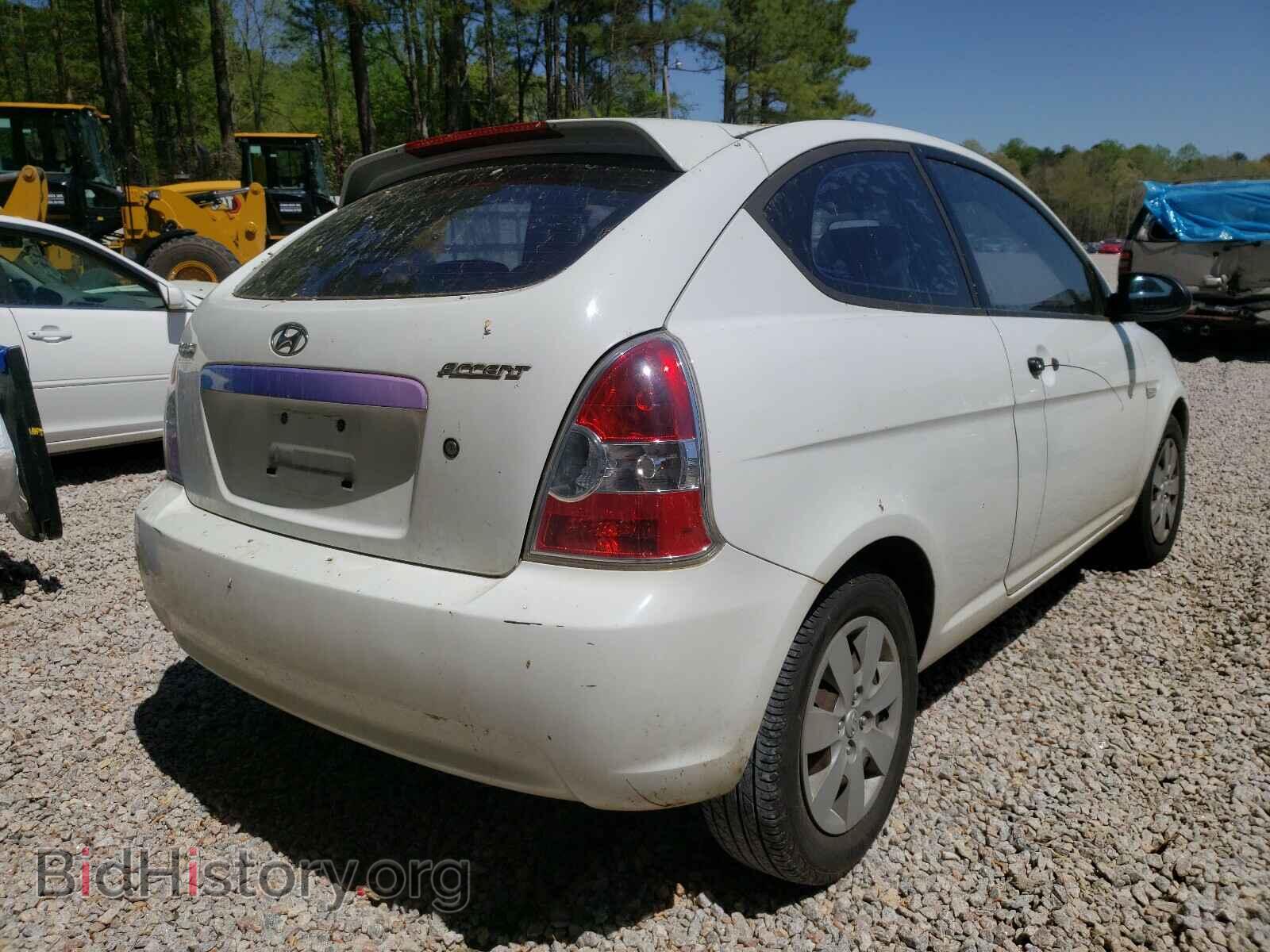 2008 HYUNDAI ACCENT - VIN: KMHCM36C08U073678 - Фото 4