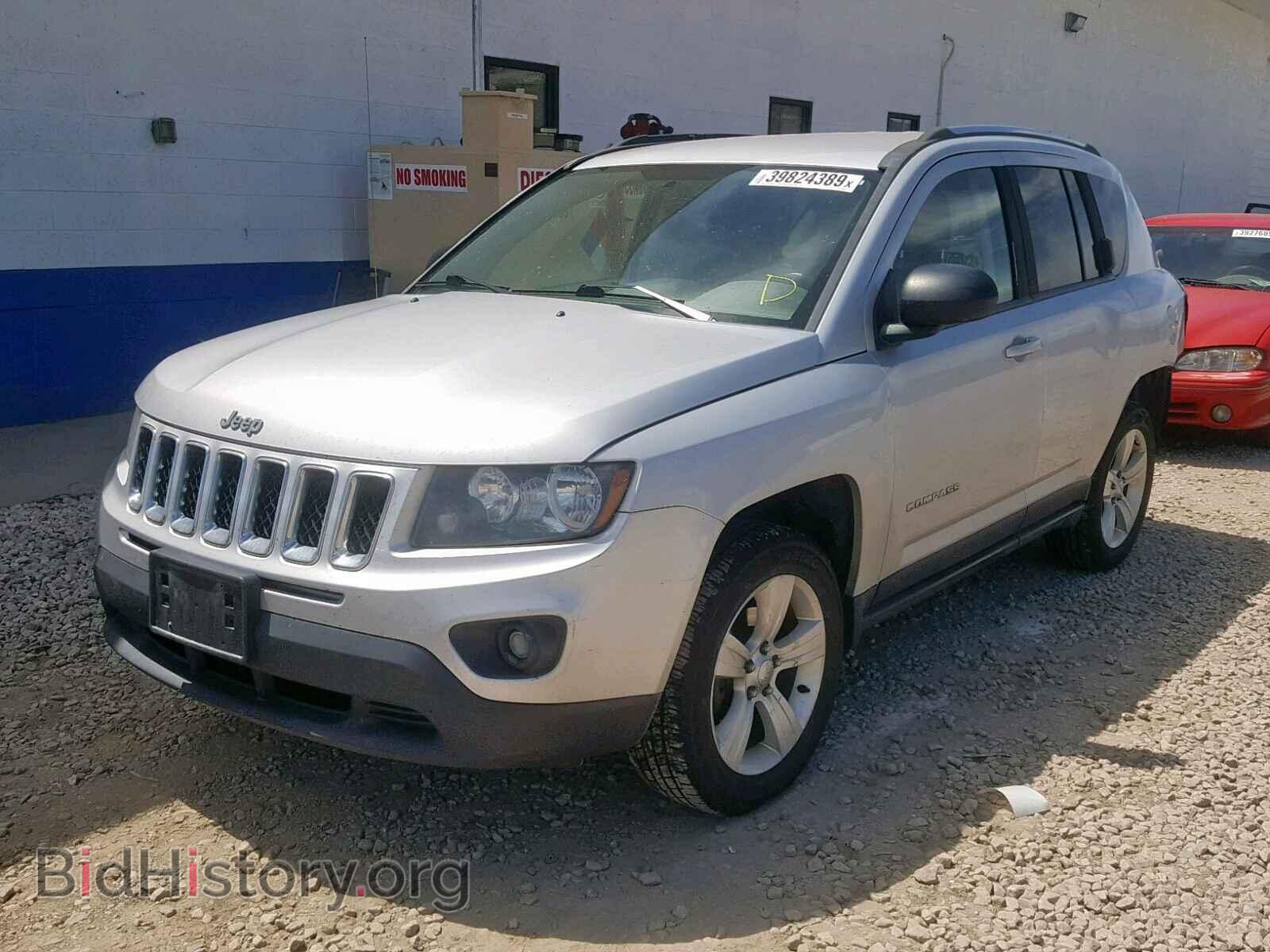 2014 JEEP COMPASS SP - VIN: 1C4NJDBB8ED504482 - Фото 2