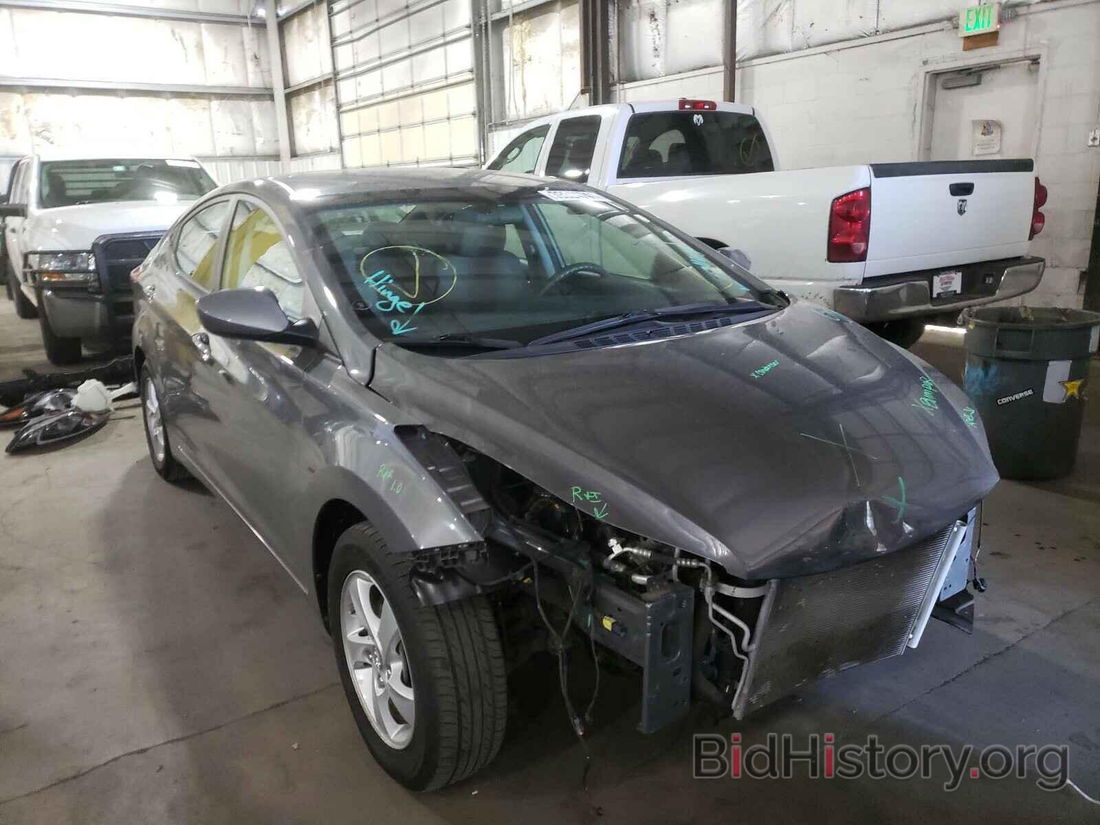 Photo 5NPDH4AE8EH455703 - HYUNDAI ELANTRA 2014