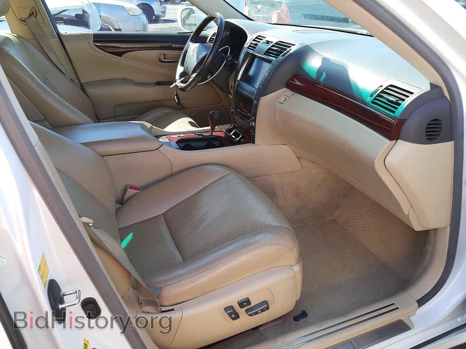 2009 LEXUS LS460 - VIN: JTHBL46F595091199 - Фото 5