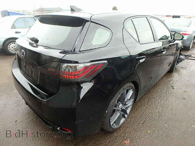 2011 LEXUS CT 200 - VIN: JTHKD5BH8B2045271 - Фото 4