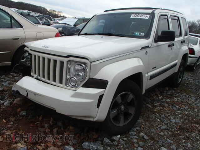 2008 JEEP LIBERTY - VIN: 1J8GN28K68W202067 - Фото 2