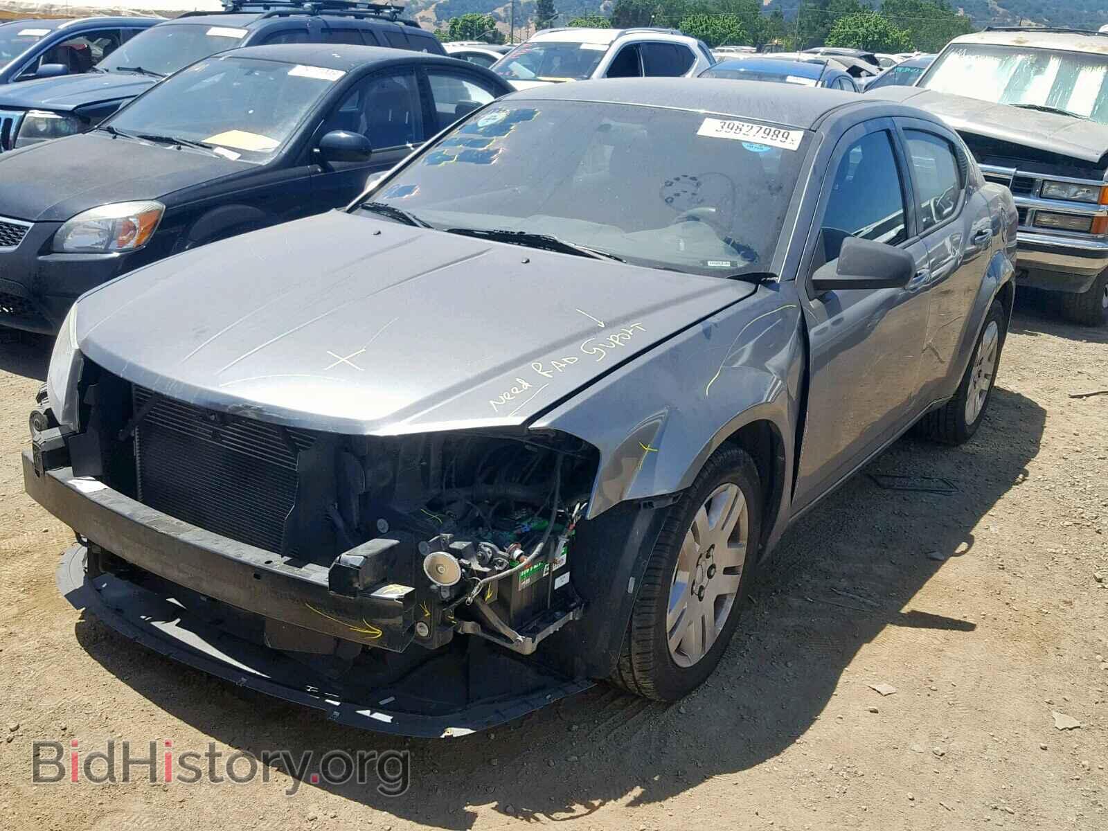 2012 DODGE AVENGER - VIN: 1C3CDZAB9CN133051 - Фото 2