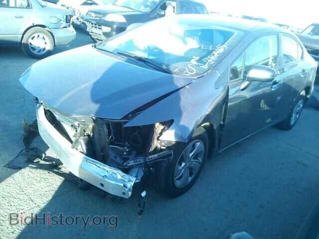 2014 HONDA CIVIC - VIN: 19XFB2F56EE270836 - Фото 2