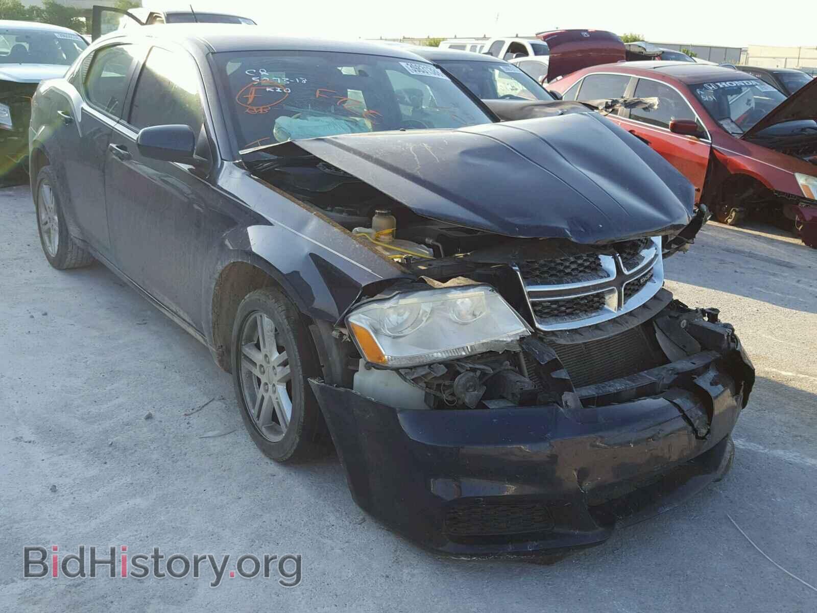 Фотография 1C3CDZCB6CN177795 - DODGE AVENGER 2012