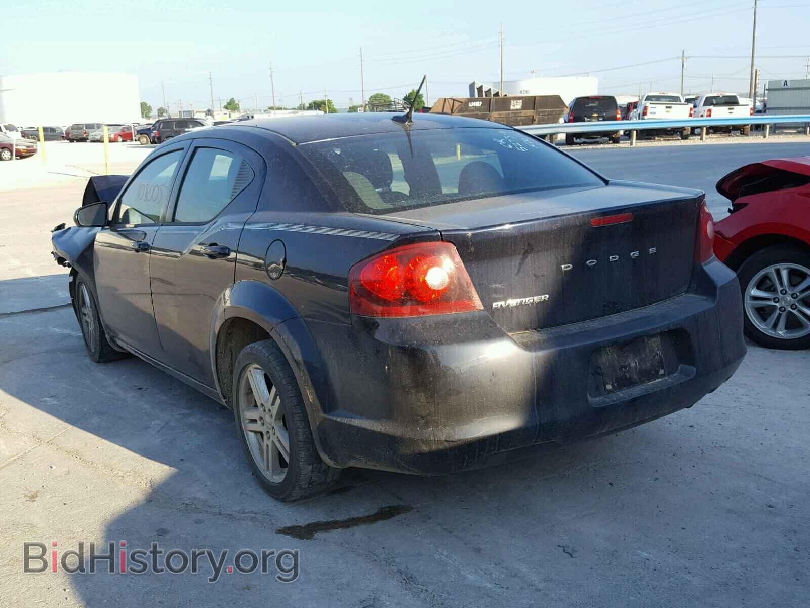 2012 DODGE AVENGER - VIN: 1C3CDZCB6CN177795 - Фото 3