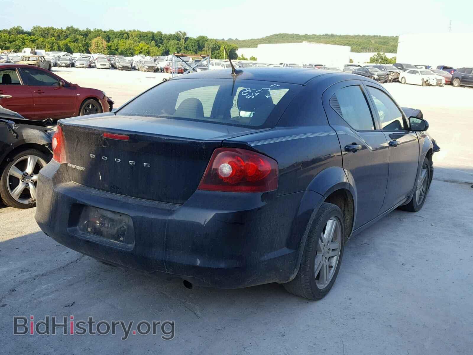 2012 DODGE AVENGER - VIN: 1C3CDZCB6CN177795 - Фото 4