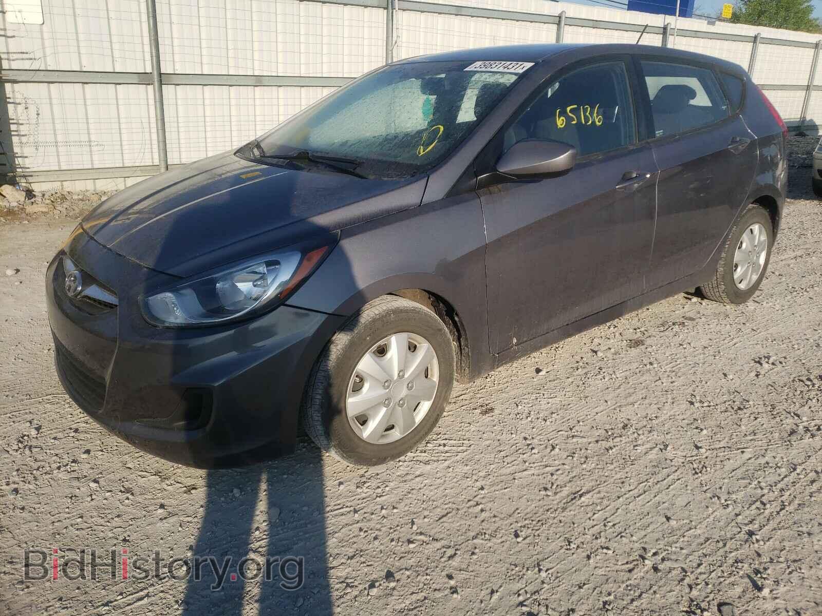 2013 HYUNDAI ACCENT - VIN: KMHCT5AE7DU134459 - Фото 2