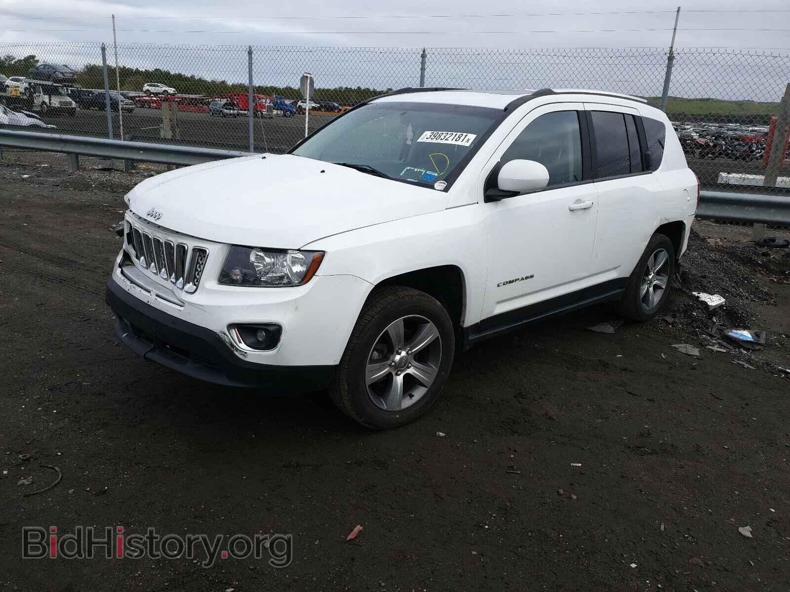 2016 JEEP COMPASS - VIN: 1C4NJDEB6GD596304 - Фото 2