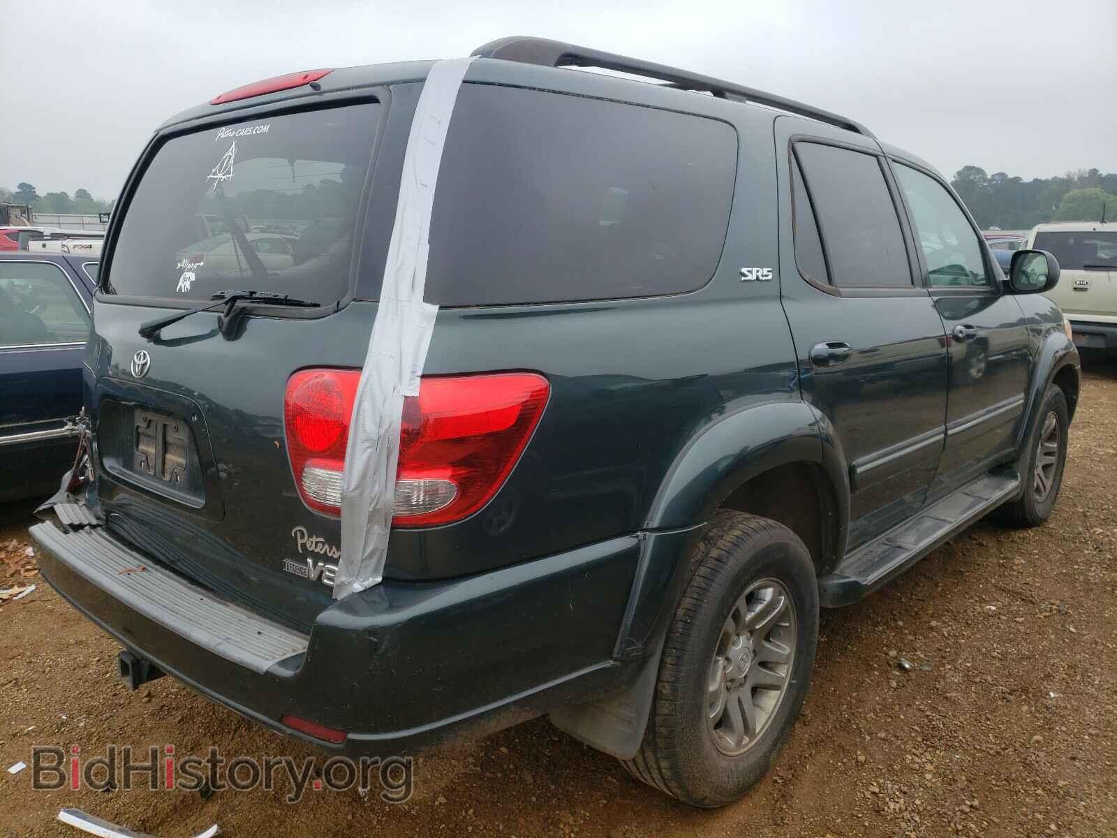 2007 TOYOTA SEQUOIA - VIN: 5TDZT34A87S293396 - Фото 4