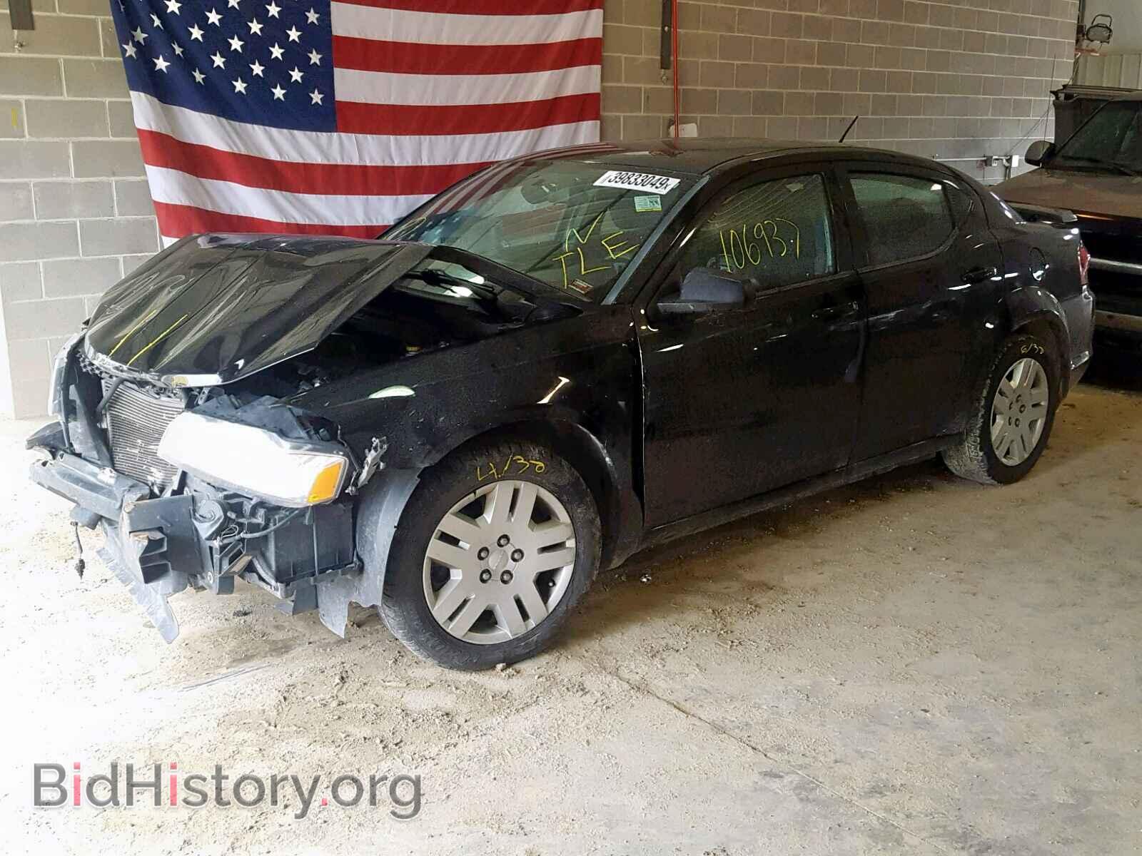 2013 DODGE AVENGER - VIN: 1C3CDZAB3DN770955 - Фото 2