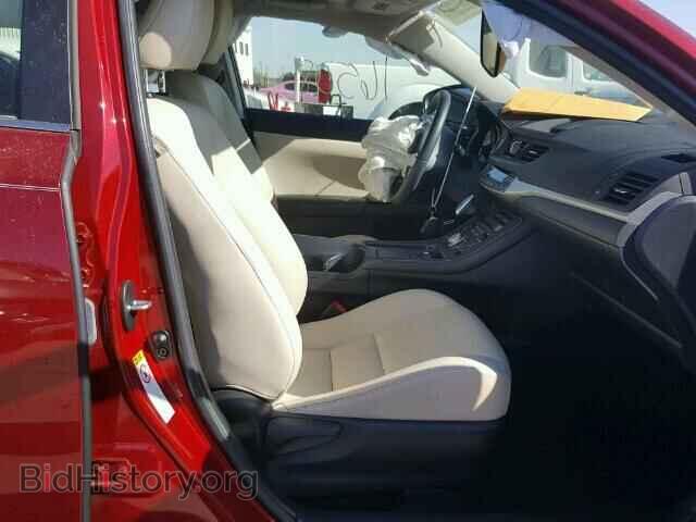 2012 LEXUS CT 200 - VIN: JTHKD5BH4C2114572 - Фото 5