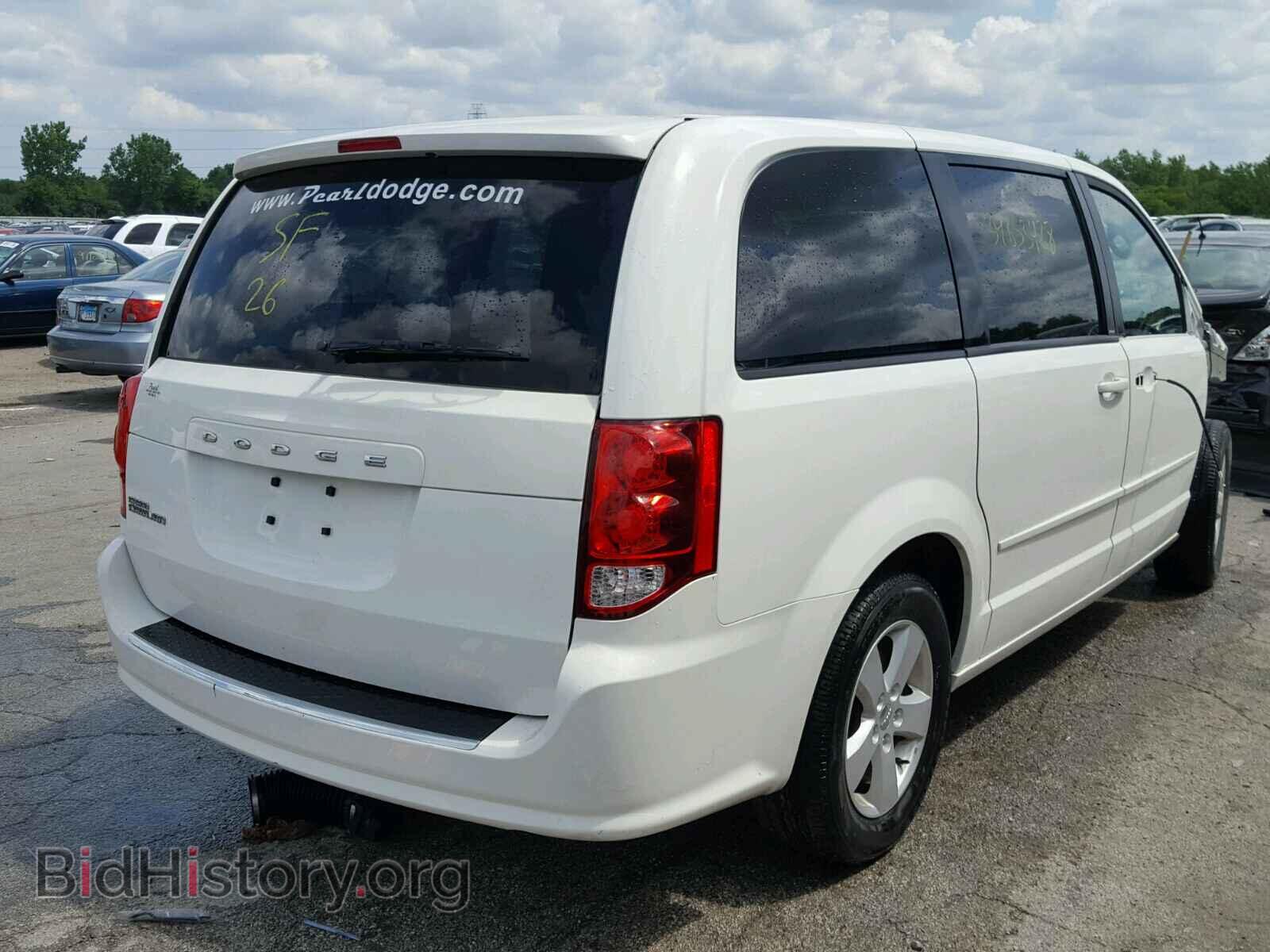 2013 DODGE CARAVAN - VIN: 2C4RDGBG3DR561786 - Фото 4