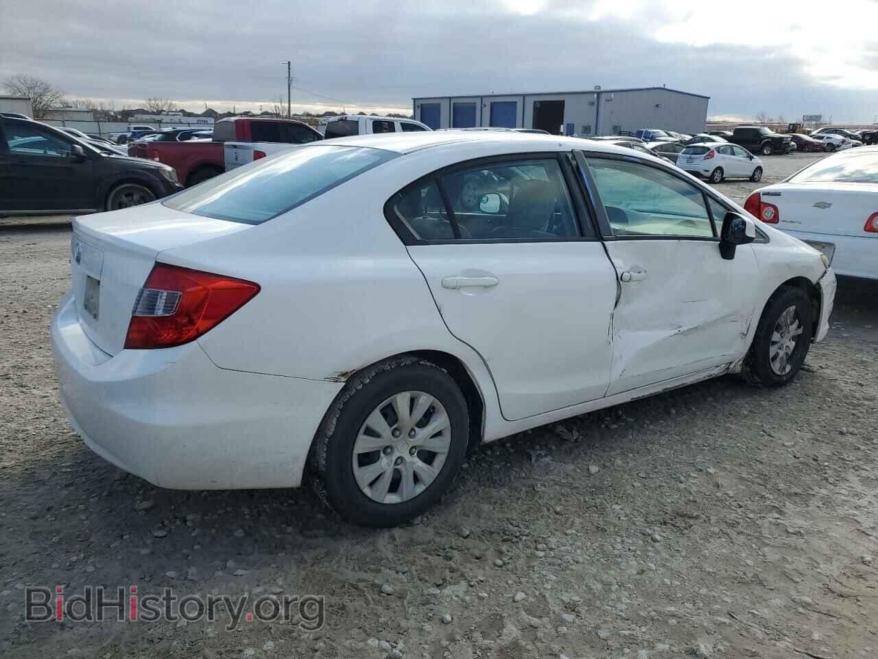 2012 HONDA CIVIC - VIN: 2HGFB2F52CH323552 - Фото 3