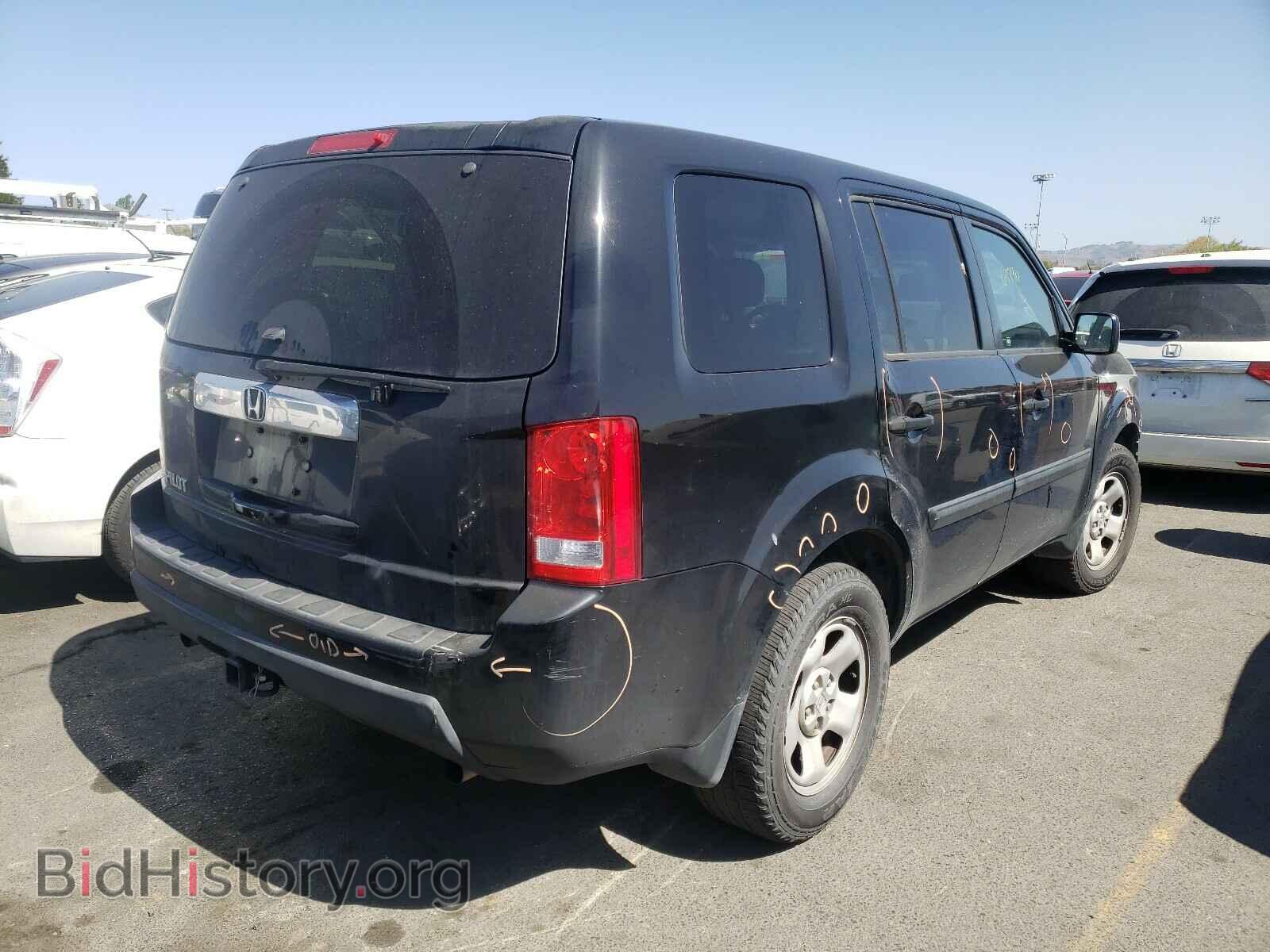 2010 HONDA PILOT - VIN: 5FNYF3H2XAB019036 - Фото 4
