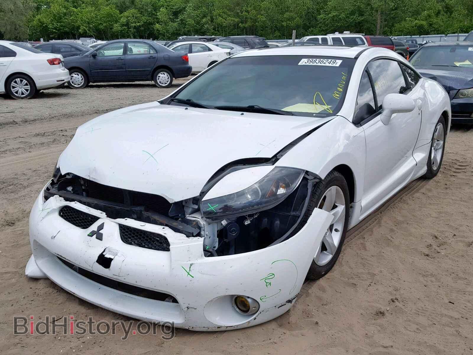 2008 MITSUBISHI ECLIPSE - VIN: 4A3AK24F08E007583 - Фото 2