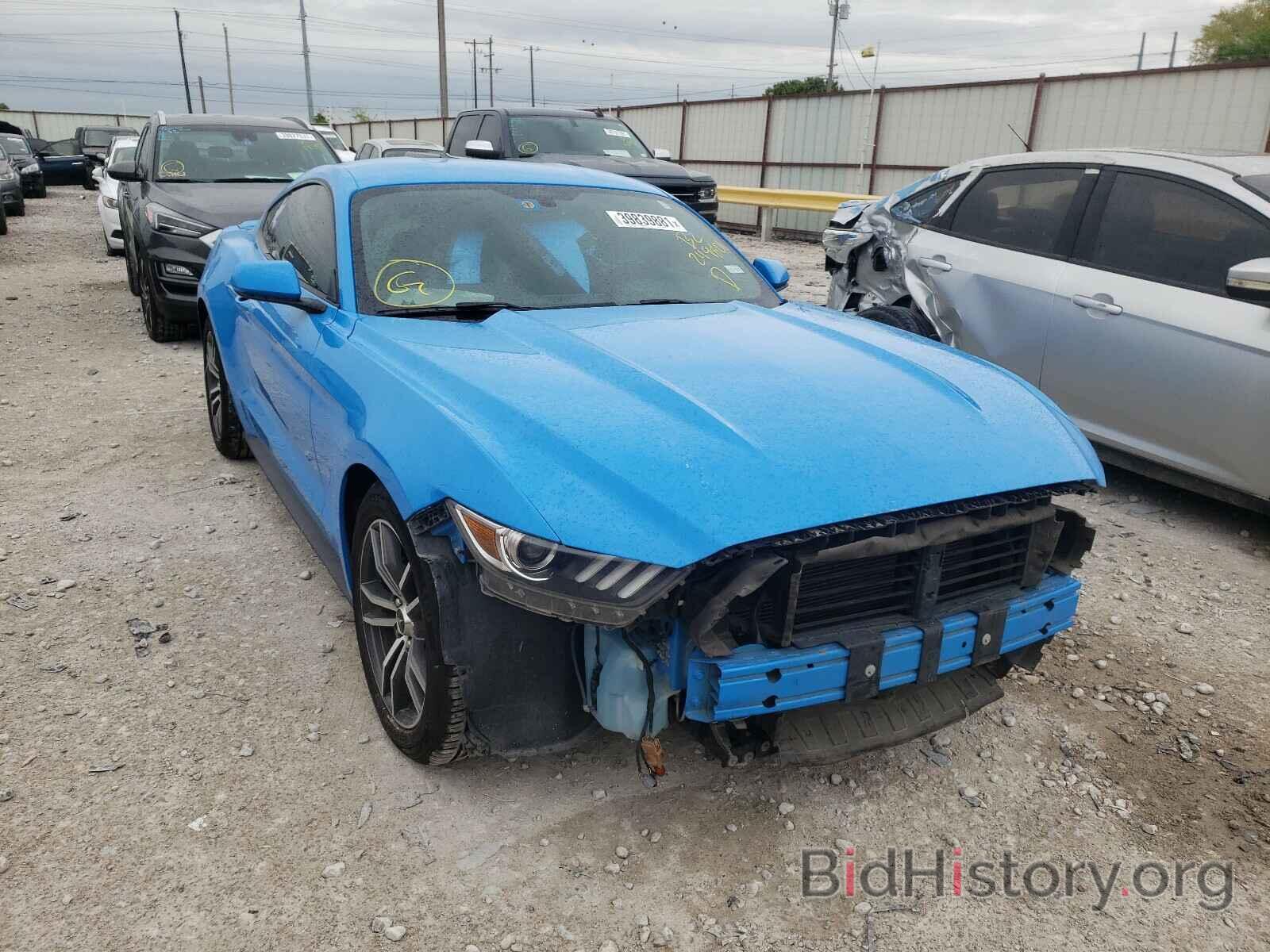 Фотография 1FA6P8TH2H5249801 - FORD MUSTANG 2017