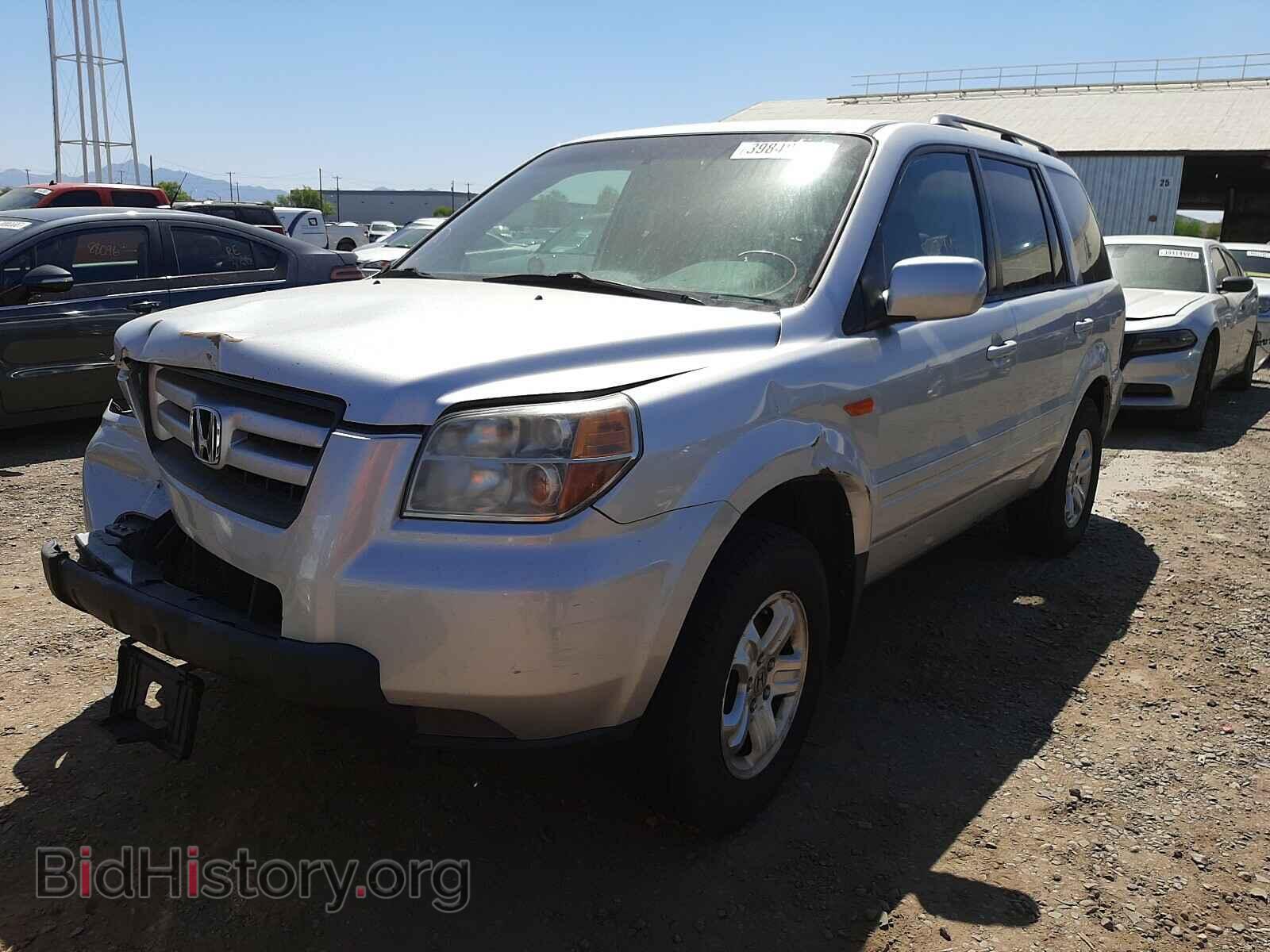 2008 HONDA PILOT - VIN: 5FNYF28258B020860 - Фото 2