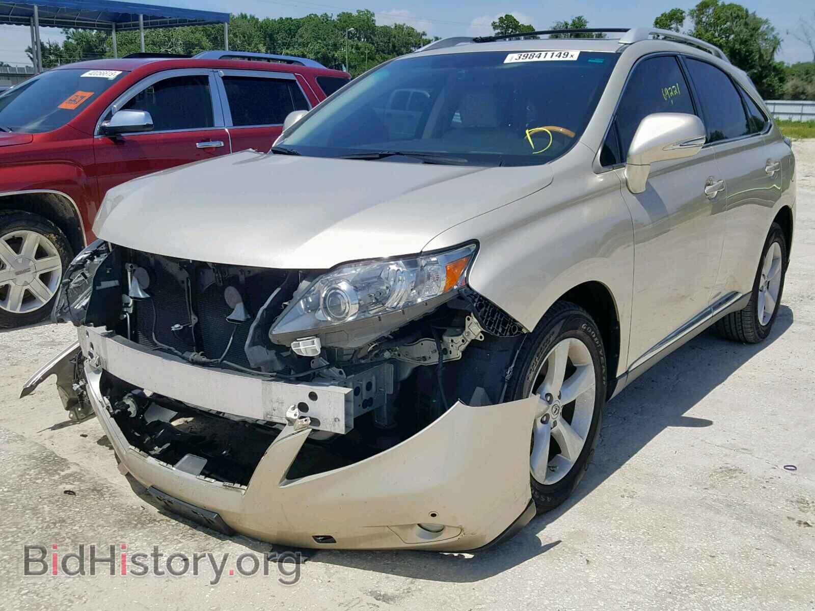 2011 LEXUS RX 350 - VIN: 2T2BK1BA9BC118955 - Фото 2