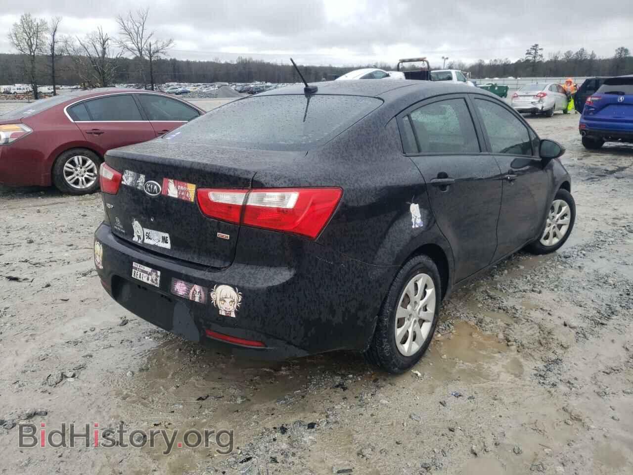 2012 KIA RIO - VIN: KNADM4A30C6045640 - Фото 4