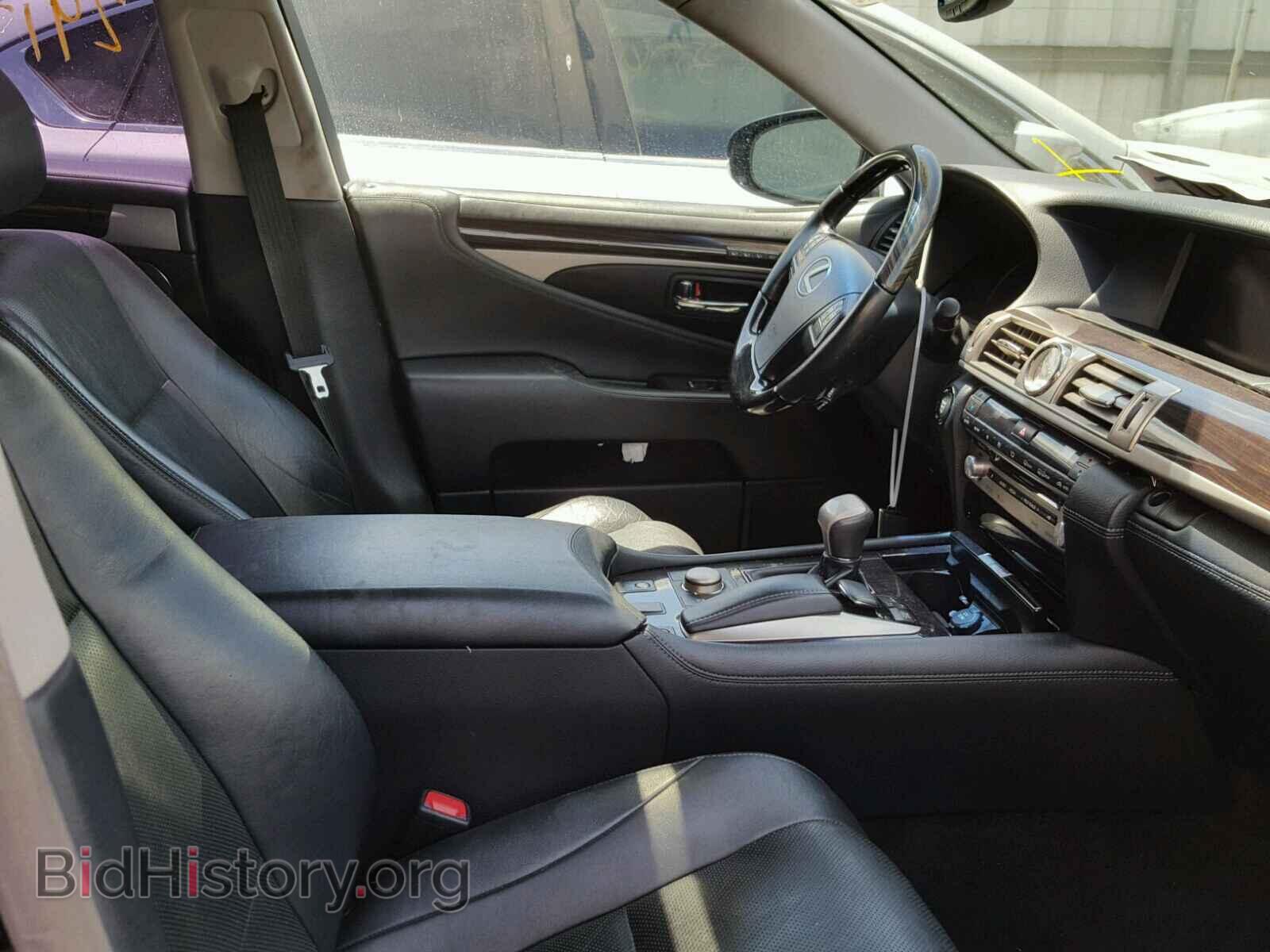 2013 LEXUS LS460 - VIN: JTHCL5EF4D5016630 - Фото 5